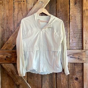Lululemon light weight jacket tan (4)